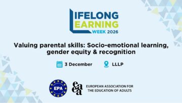 LLLWeek’26: Valuing Parental Skills – Socio-Emotional Learning, Gender Equity & Recognition. 3 December 2026